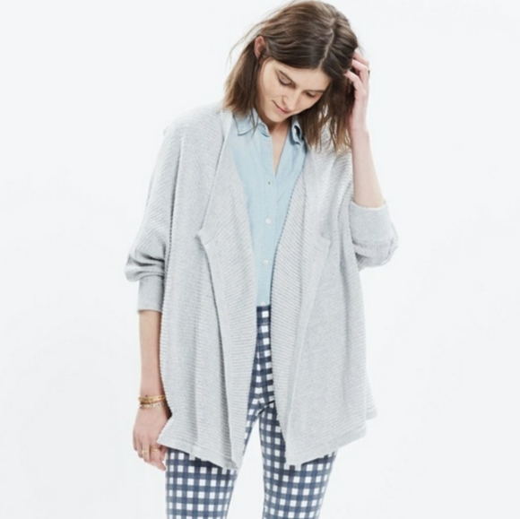 Madewell Sweaters - Madewell Seabank Open Front Cardigan